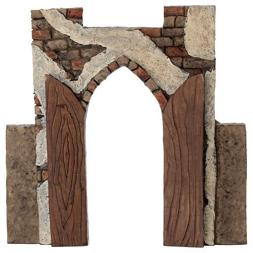 Reise-Set von Maria und Josef nach Bethlehem 10 cm mit bemalten Harzfiguren für Osterkrippe 5