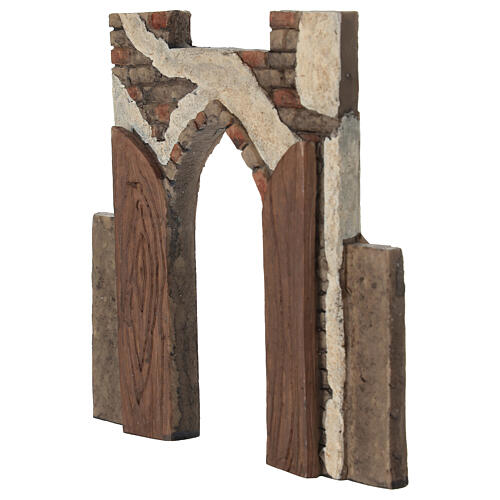 Reise-Set von Maria und Josef nach Bethlehem 10 cm mit bemalten Harzfiguren für Osterkrippe 6