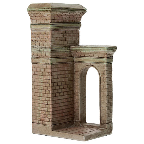 Set Annonciation Sainte Vierge Marie 10 cm résine peinte crèche pascale 4