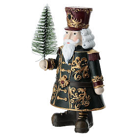 Nutcracker soldier with tree, 6 in