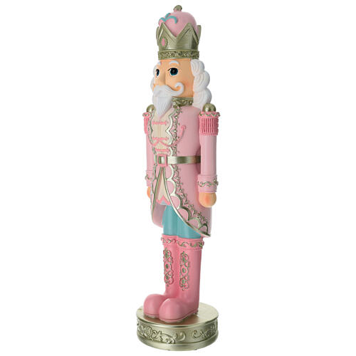 Pink general nutcracker, resin, 24 in 4