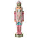 Pink general nutcracker, resin, 24 in s1