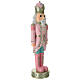 Pink general nutcracker, resin, 24 in s5