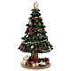 Boîte à musique sapin de Noël avec cadeaux 20 cm s2