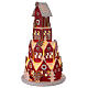 Gingerbread village with battery-operated LEDs, 16 in s2