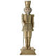 Golden resin general nutcracker, 16 in s1