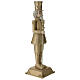 Generale schiaccianoci resina dorata 40 cm s4