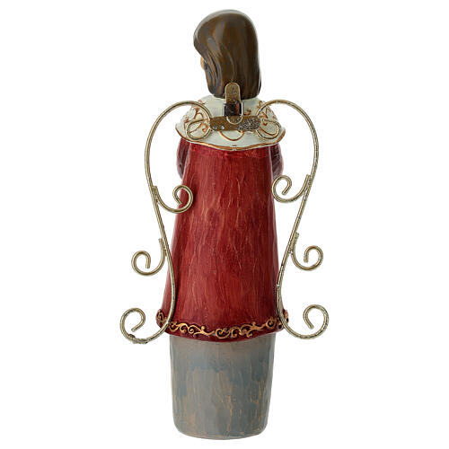 Angel with Golden Wings Candle Holder, 20 cm 4