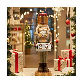 Generale schiaccianoci con calendario 60 cm