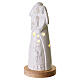 Porcelain Holy Family Nativity with Wooden Base, 26 cm s4