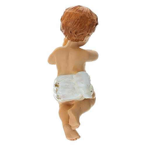Niño Jesús resina 12 cm 4
