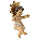 Niño Jesús con aureola y tela 25 cm s2
