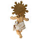 Niño Jesús con aureola y tela 25 cm s4