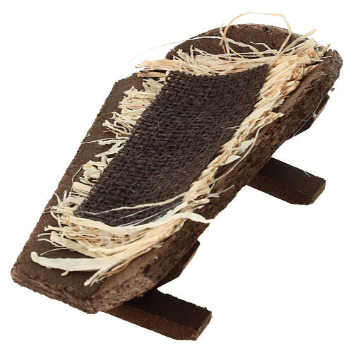 Bambinello con culla 10 cm 4