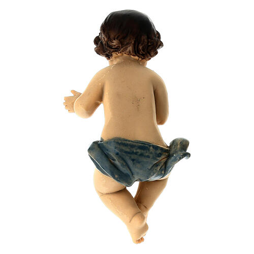 Menino Jesus com berço 10 cm 5