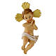 Niño Jesús con aureola y cuna 10 cm s2