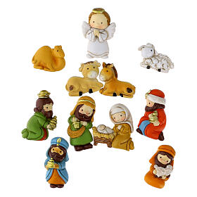 Complete Nativity Set, 11 Figures of 5 cm