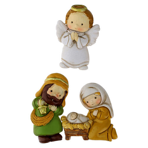 Complete Nativity Set, 11 Figures of 5 cm 2