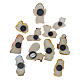 Set completo belén 11 figuras 5 cm s5