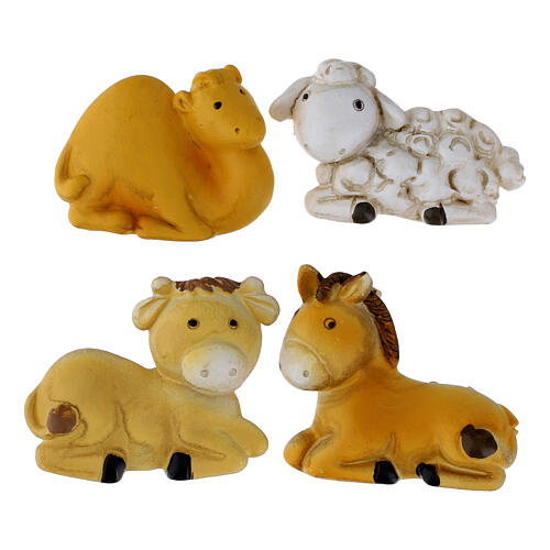 Set completo presepe 11 soggetti 5 cm 4
