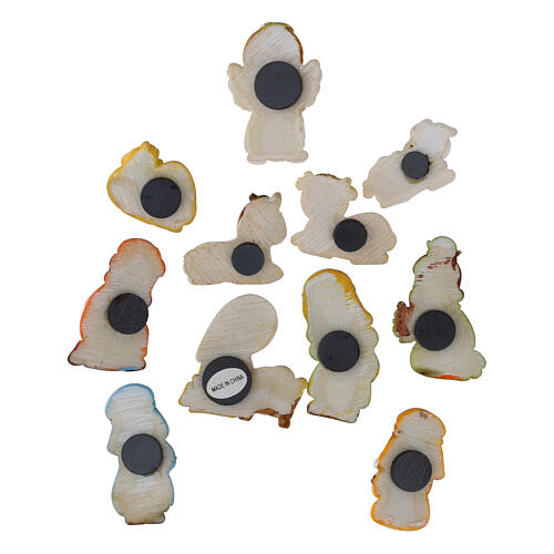 Set completo presepe 11 soggetti 5 cm 5