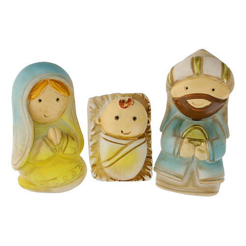 Komplet szopki z 12 figurkami, 5 cm 2