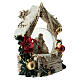 Snow globe Nativity Scene with lights, 6x6x2 in s4