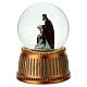 Music box: Nativity glass snow globe, 6 in s4