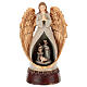 Caixa de música anjo com Natividade 25 cm s1