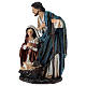 Colourful resin Nativity composition , 12x8x18 in s3