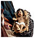 Composizione Natività resina colorata 30x20x45 cm s2