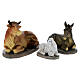 Set presepe completo 11 pz resina 20 cm s9
