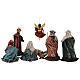 Set presepe completo stoffa 25 cm s10