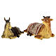 Complete nativity set with fabric, 25 cm s9
