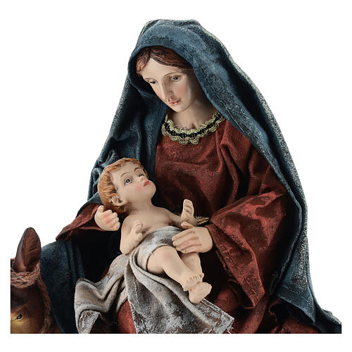 Flight into Egypt, 2 pcs, fabric, 25 cm 2