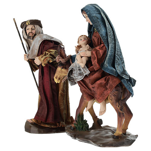 Flight into Egypt, 2 pcs, fabric, 25 cm 3