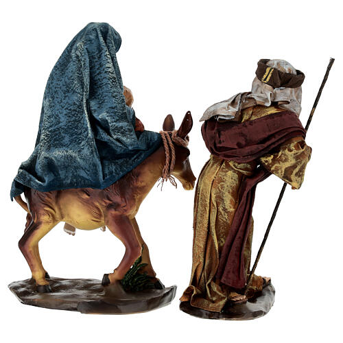 Flight into Egypt, 2 pcs, fabric, 25 cm 6