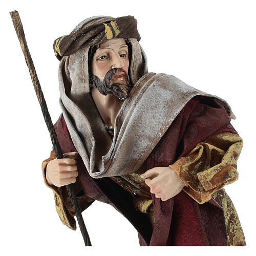 Fuga in Egitto 2 pz stoffa 25 cm 4
