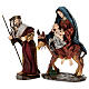 Flight into Egypt statue, 2 pcs fabric 25 cm s1