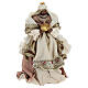 Re Magi vestiti stoffa decorata 25 cm s3
