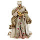 Re Magi vestiti stoffa decorata 25 cm s5