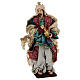 Set Re Magi stoffa e basi legno 40 cm s3