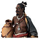 Moor man with amphora for 30 cm Nativity Scene by Angela Tripi s2