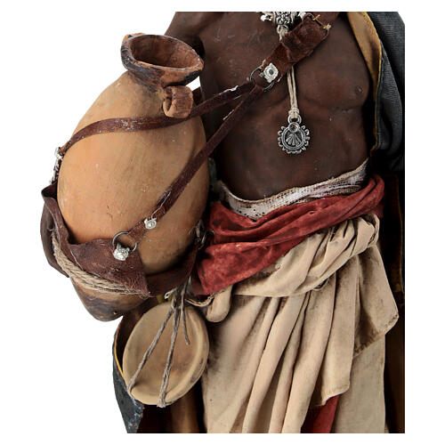 Mouro em terracota com ânfora 30 cm Angela Tripi 6