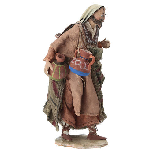 Wayfarer with amphorae for 13 cm Angela Tripi's Nativity Scene 2