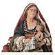 Scena „Ucieczka do Egiptu” - Maria i Jezus na osiołku, szopka 18 cm, Angela Tripi s2