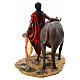 Scena Masai con bufalo Presepe Angela Tripi 30 cm s11