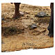 Scena Masai con bufalo Presepe Angela Tripi 30 cm s12