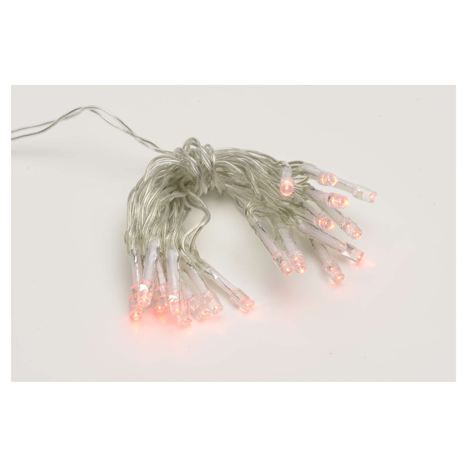 Fairy lights 20 red LED lights, for indoor use online sales on HOLYART.co.uk