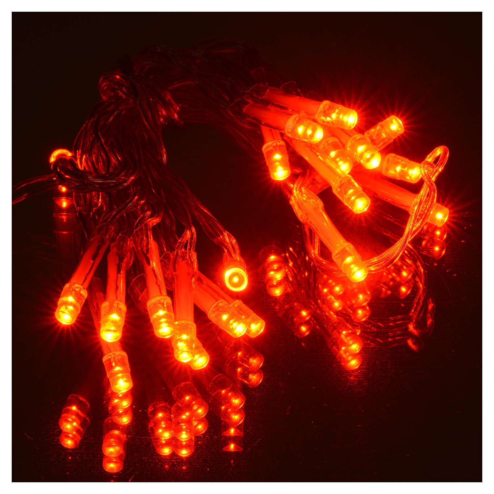 Fairy lights 20 red LED lights, for indoor use online sales on